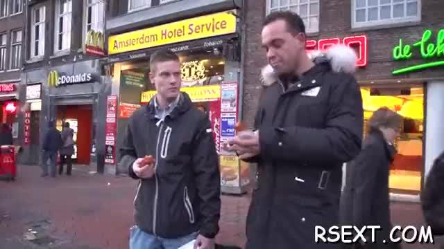 Lad takes trip to amsterdam
