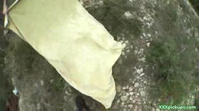 Public amateur fuck for cash 12
